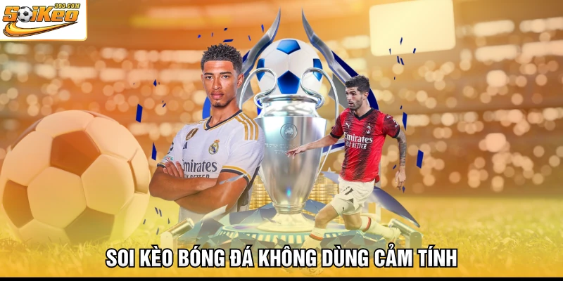 Soi kèo bóng đá không dùng cảm tính